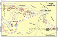 Site map of Delphi